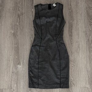 H&M Black Fitted Professional Dress